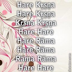 Hare Krishna Maha Mantra 041