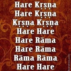 Hare Krishna Maha Mantra 046