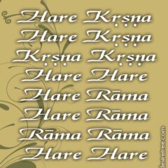 Hare Krishna Maha Mantra 073