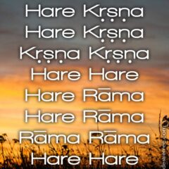 Hare Krishna Maha Mantra 124