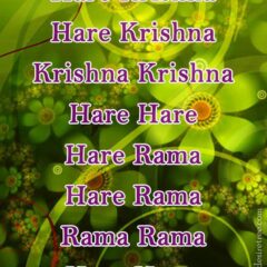 Hare Krishna Maha Mantra 154