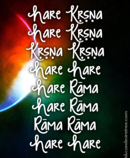 Hare Krishna Maha Mantra 169