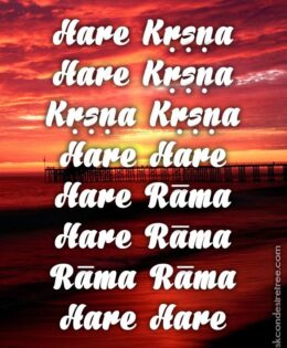 Hare Krishna Maha Mantra 181