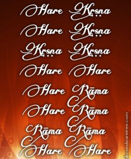 Hare Krishna Maha Mantra 188