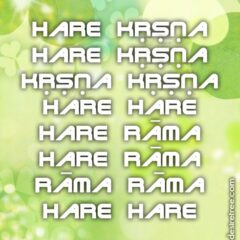 Hare Krishna Maha Mantra 192