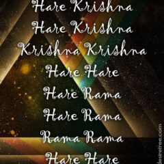 Hare Krishna Maha Mantra 313