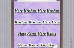 Hare Krishna Maha Mantra 024