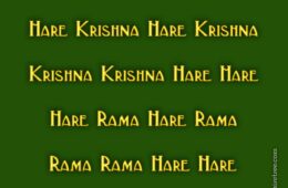 Hare Krishna Maha Mantra 035