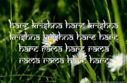 Hare Krishna Maha Mantra 122