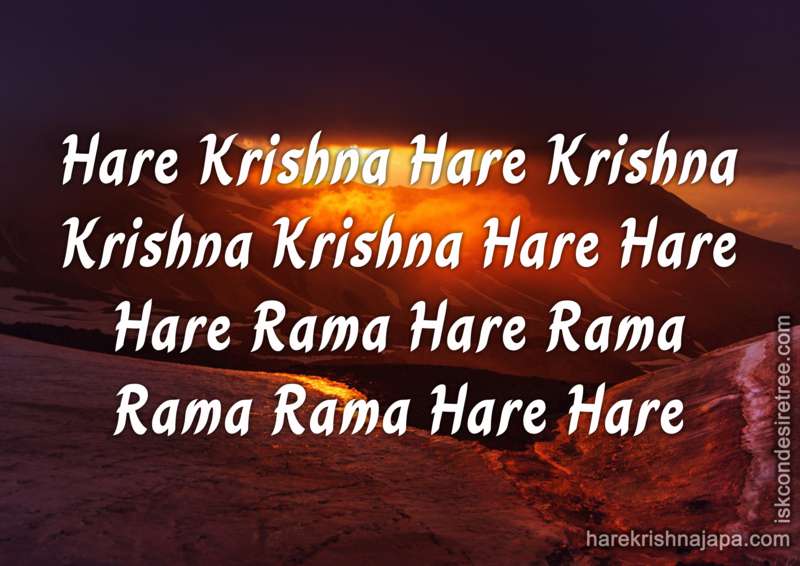 Hare Krishna Maha Mantra - iskcon post - Imgur